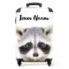Rachid Racoon NBS - Handbagage koffer - Kinderen Unisex middel -productfoto_recht