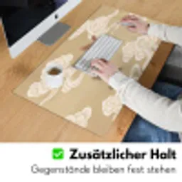 Vogels - Vliegen - Beige Muismat XXL klein -ysfeer3_duits