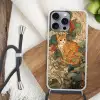 Kat - Sierlijk - Bloemen Hoesje iPhone 16 Pro Max met koord klein -sfeer4