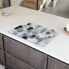 Abstract - Goud - Vormen Inductie beschermer vinyl 3mm klein -sfeer8