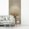 Dromerig - Beige - Paardenbloemzaadjes fotobehang vinyl groot -woonkamer