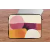 Vormen - Abstract - Kleurrijk laptophoes neopreen klein -tafel