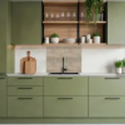 Hardstenen - Zandsteen - Geel keuken achterwand 2 middel 865 -sfeer3