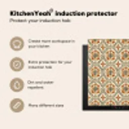 Elegant - Antiek - Kleurrijk Inductie beschermer vinyl 3mm middel 274 -vsfeer2_ENG