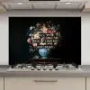 Bloemen - Art - Pastel - Quotes keuken achterwand spatscherm klein -3d_website