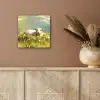 Schaap - Weide - Groen aluminium wit klein -sfeer4