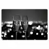 Bubbels - Proosten - Champagneglazen - Stadslichten Placemat vinyl groot -zzsfeer1_Kitchenyeah-website