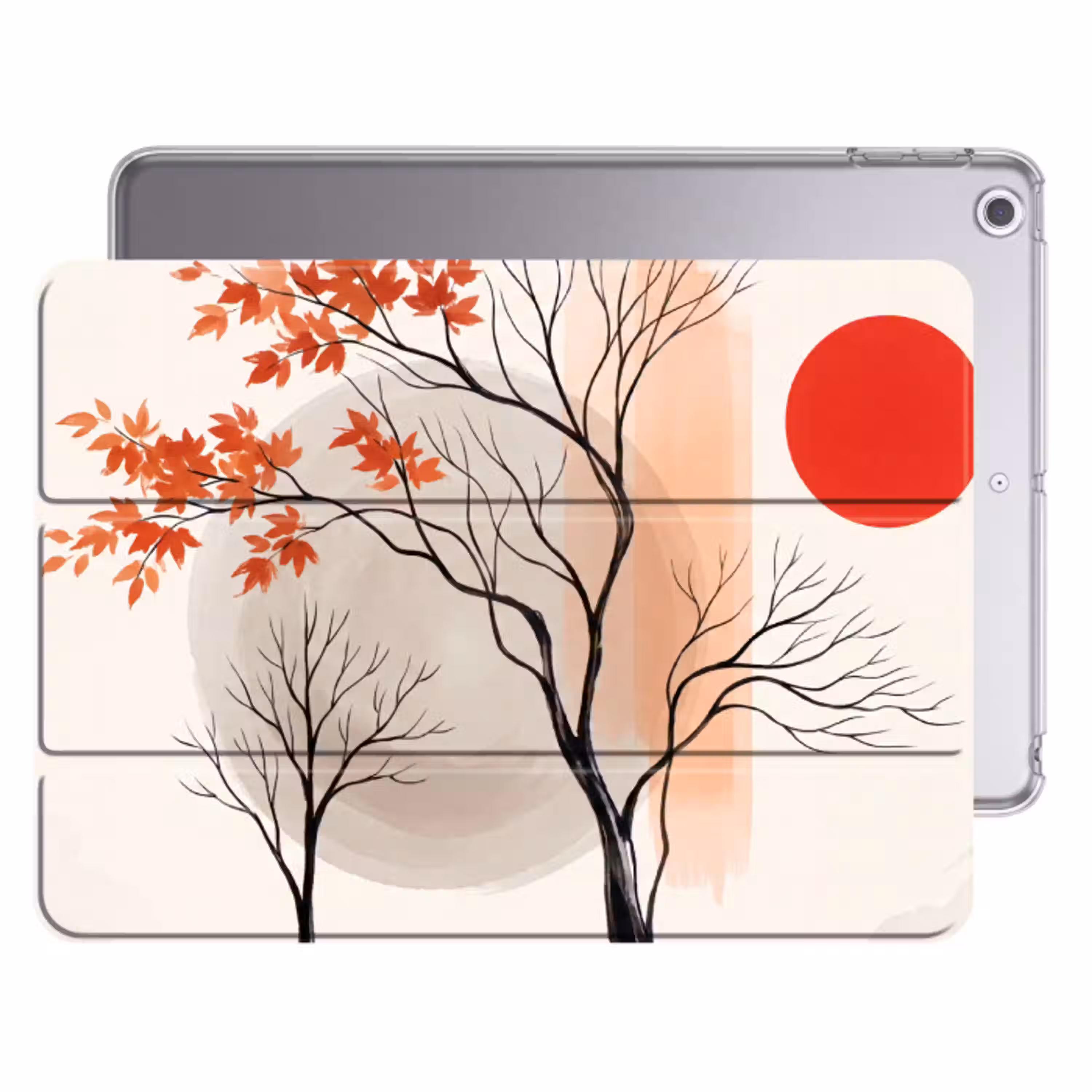 Boom - Rood - Abstract Apple iPad 2017 middel -threedimensional_3d_global
