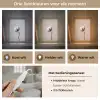 Katoenbol - Minimalistisch - Wit Light Box met kabel (Tafellamp) klein -USP_lichtkleurNL