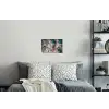 Goud - Blauw - Marmer Muursticker klein -slaapkamer