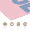 Nice - Paars - Roze poster papier klein -closeup_NL
