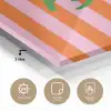 Patroon - Oranje - Fijn - Strepen plexiglas 5mm klein -sfeer2
