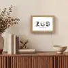 Zus - Lettercollage Light Box met kabel (Tafellamp) klein -sfeer2