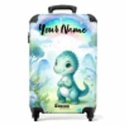 Daantje Dino NBS - Handbagage koffer - Kinderen Unisex middel -productfoto_recht