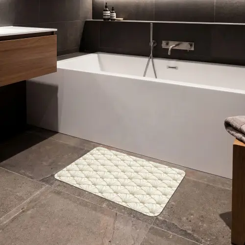 Klassiek - Art - Beige Badmat klein 997 -sfeer3