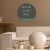 Quote - Groen - Grill - Zomer Akoestische PET Vilt - Rond klein -sfeer1