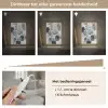 Abstract - Goud - Vormen Light Box met kabel (Tafellamp) klein -USP_dimbaarNL