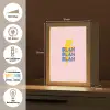Blah - Bliksem - Roze Light Box met kabel (Tafellamp) klein -USP_DE