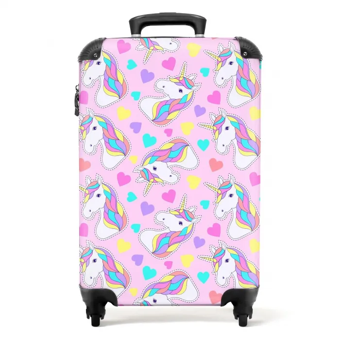Eenhoorn euforie Koffer - NBS - Handbagage middel -productfoto_recht
