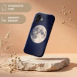 Ruimte - Maan - Kosmos Toughcase MagSafe Apple iPhone 17 klein -USP_RandenV_DE