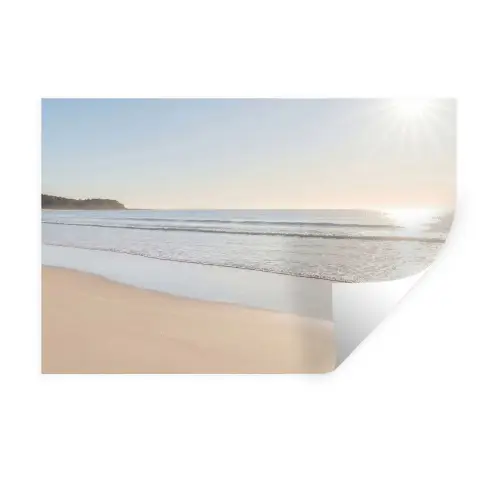 Zee - Zon - Zand Muursticker klein -3d