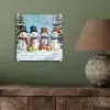 Vrolijk -  Sneeuw - Kleurrijk plexiglas 5mm klein -sfeer3