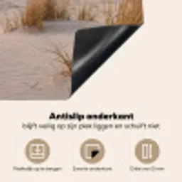 Pier - Zonsondergang - Strand Inductie beschermer vinyl 3mm middel -sfeer4