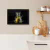 Ananas - Fruit - Water - Planten - Zwart KitchenYeah - Keuken - Fotolijst klein -sfeer1