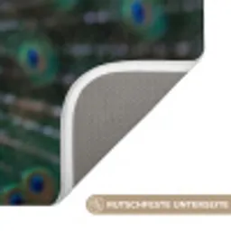 Pauw - Veren - Blauw Badmat klein -USP_AntislipDE
