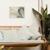 Abstract - Goud - Natuur - Kunst tuinposter los doek klein -sfeer7