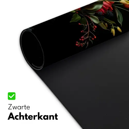 Zonnebloemen - Boeket - Kleurrijk Muismat XXL klein -sfeer2