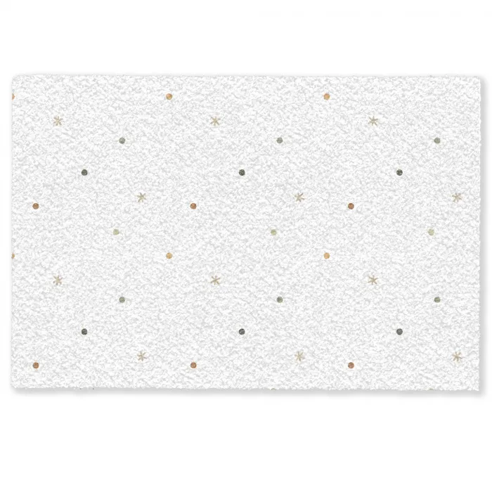 Patroon - Stippen - Sterren - Wit Deurmat klein 898 -zkaufland3d