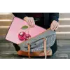 Disco - Kersen - Roze laptophoes neopreen klein -tas