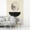 Beige - Japandi - Wabi sabi fotobehang vinyl groot -woonkamer
