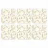 Modern - Abstract - Beige onderzetter kurk middel 366 -3d