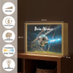Voetbal - Goal - Sport - Jongens Light Box met batterij (Wandlamp kind) middel -USP_websiteoverzichtDE