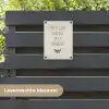 Bruin - Minimalistisch - Quote - Zomer tuinposter los doek klein -sfeer3
