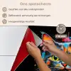 Kat - Graffiti - Kleurrijk - Wafel - Eten keuken achterwand spatscherm klein -spatscherm_NL