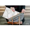 Wit - Marmer - Bruin laptophoes neopreen klein 279 -tas