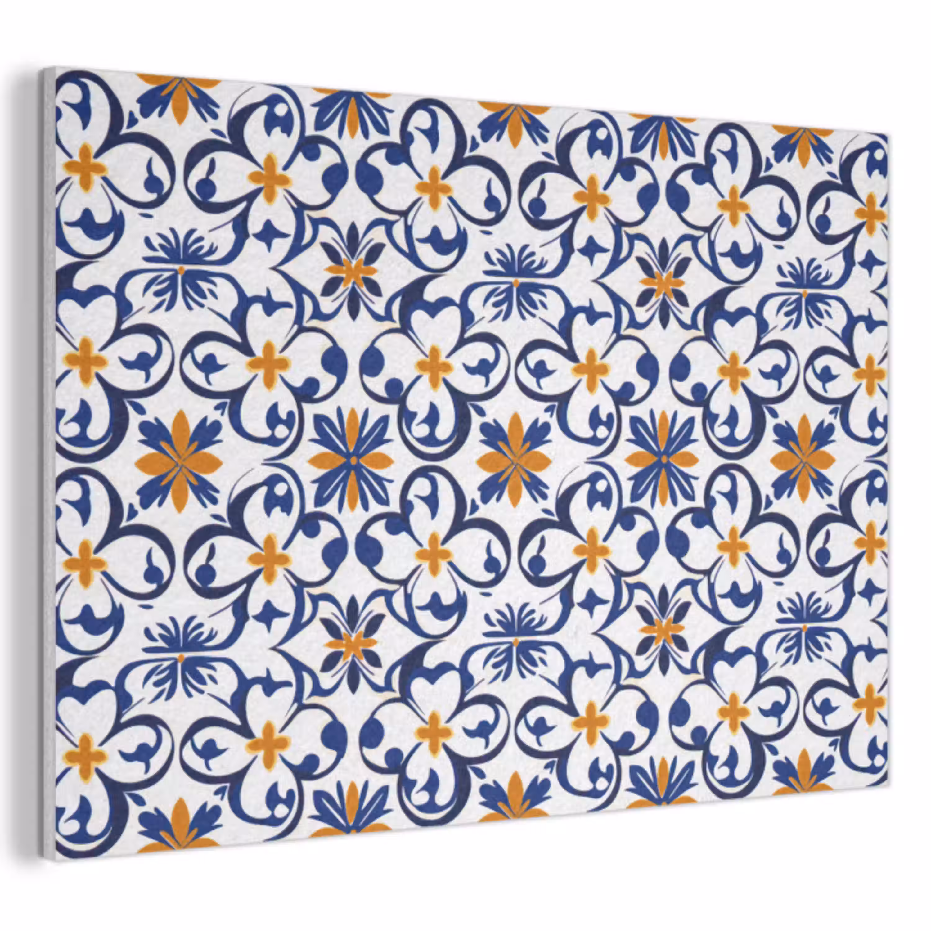 Patroon - Modern - Kleurrijk PET vilt klein 837 -3d