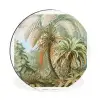 Filicinae - Tuindecoratie - Tuinposter - Vintage - Oude meesters Wandcirkel aluminium klein -3d
