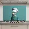 Parkiet - Vogel - Koksmuts - Cute keuken achterwand spatscherm klein -3d_website