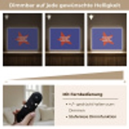 Slow down you're doing fine - Ster - Blauw Light Box met batterij (Wandlamp) middel -USP_dimbaarDE