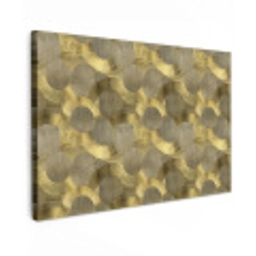 Modern - Geometrisch - Goud canvas 2cm klein 34 -z3d