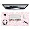 Koeienprint - Roze - Cowboy - Horse Muismat XXL klein -3d