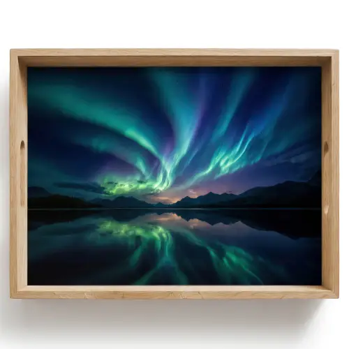 Noorderlicht - Kleurrijk - Bergmeer Dienblad Rechthoek middel -z3d_shopping