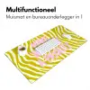 Zebraprint - Priority - Roze Muismat XXL klein -sfeer4