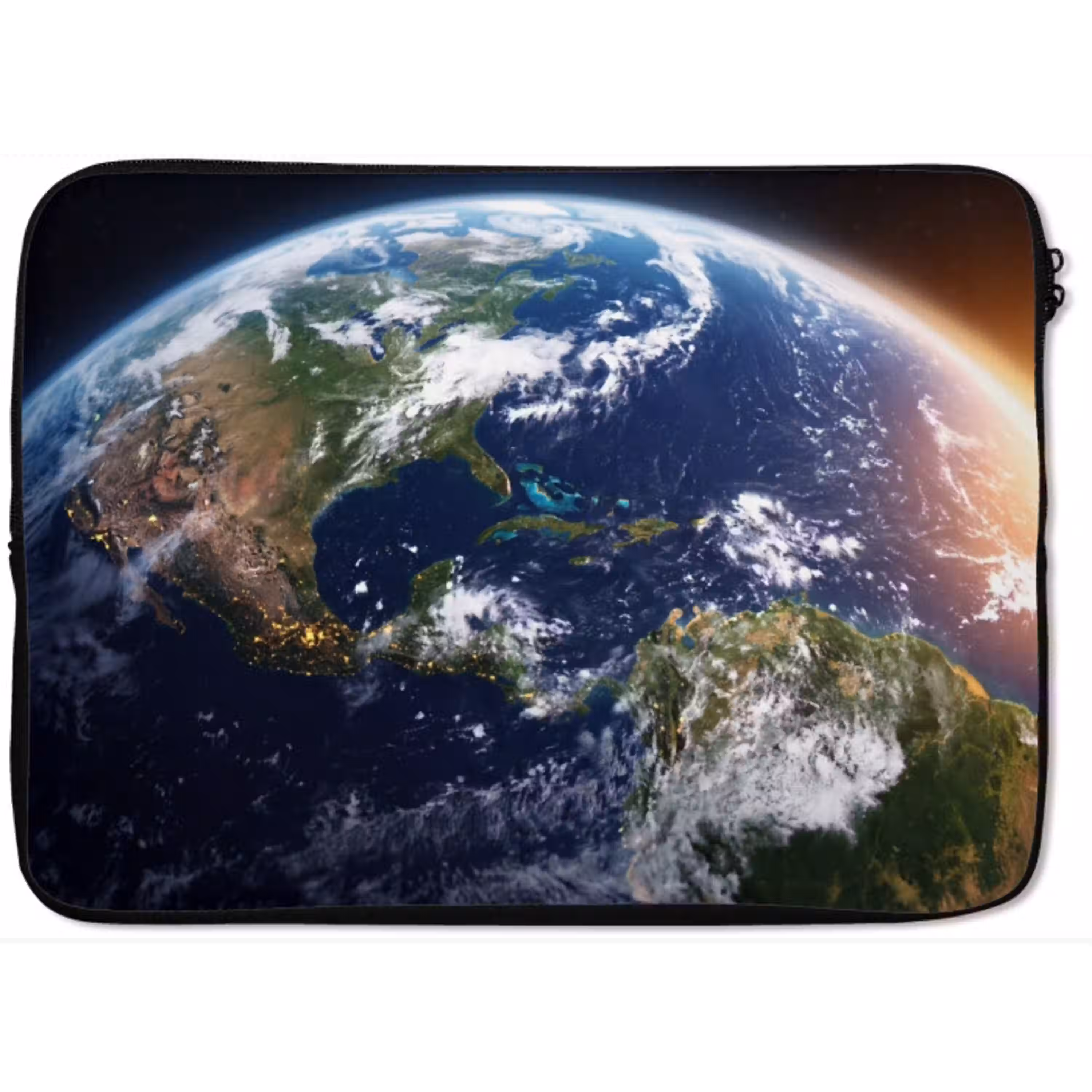 Planeet - Ruimte - Kosmos laptophoes neopreen klein -zkaufland3dotto