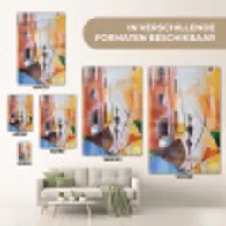 Abstract - Kunst - Schilderij - Kleuren plexiglas 5mm klein -sfeer7