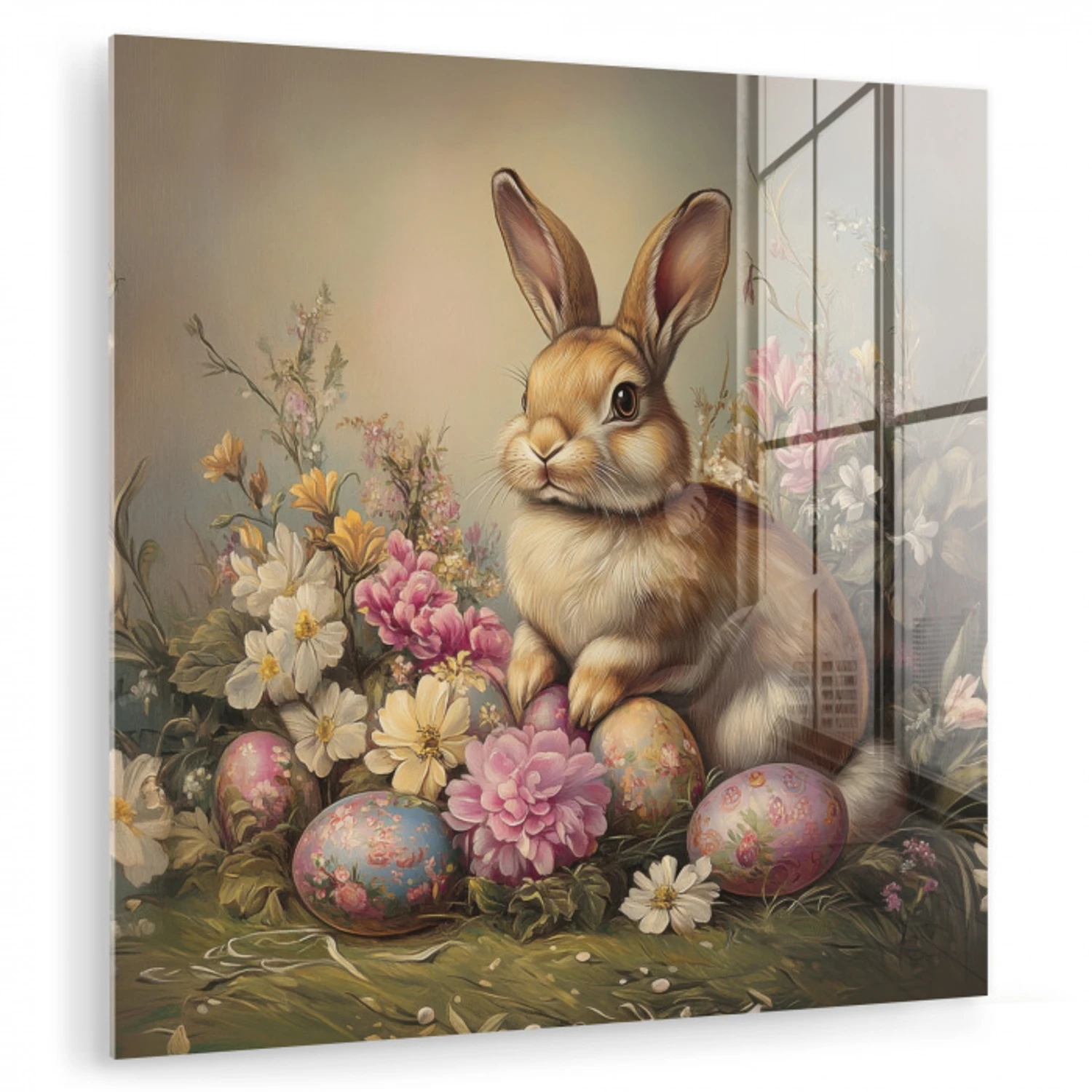 Haas - Stilleven - Bloemen plexiglas 5mm klein -zzzproduct_nieuw